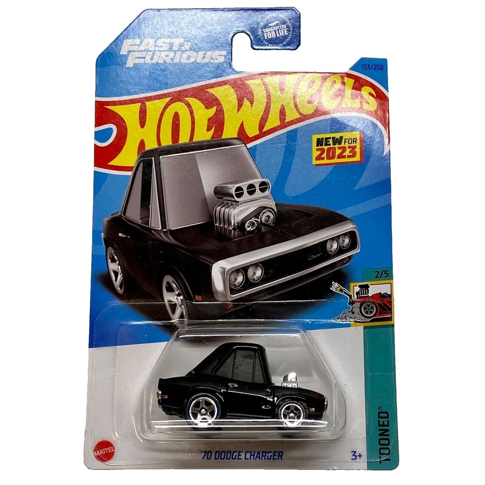 Hot Wheels‎ '70 Dodge Charger Fast & Furious 161/250 HW Tooned 1/5 New 2024